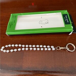 Kate Spade pearl phone chain